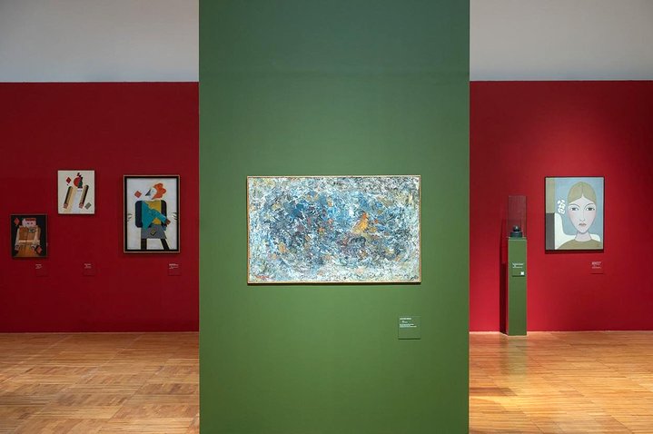 Vladimir Nemukhin, Abstraction Games, State Tretyakov Gallery, Nonconformism