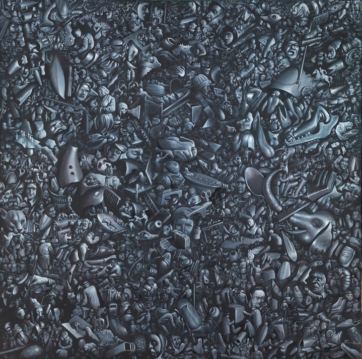 painting, contemporary art, atlantis