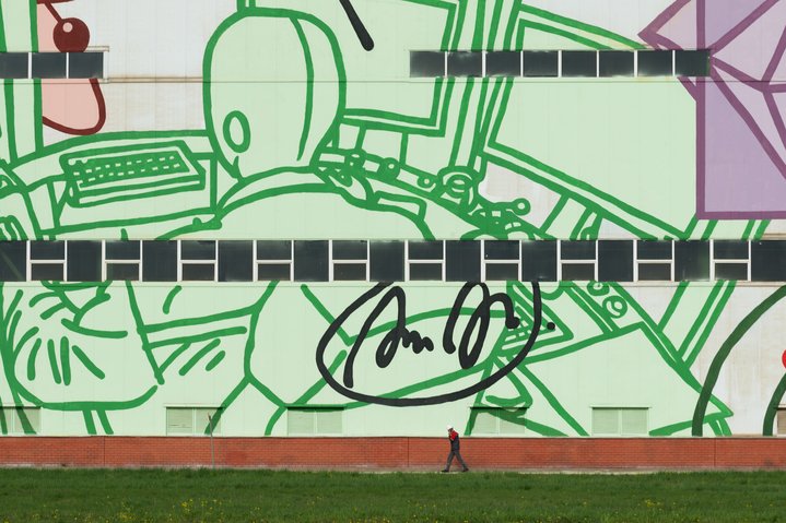 public art, industrial park, Russia, Misha Most