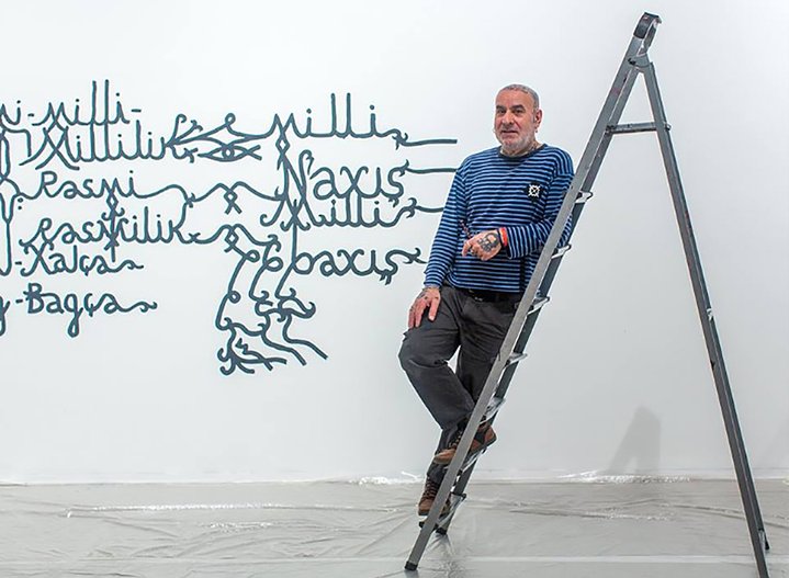 Babi Badalov, exhibition, Yarat Contemporary Art Centre, Baku