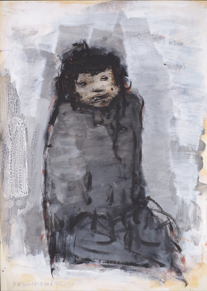 children, portrait, contemporary art, russian art, painting
