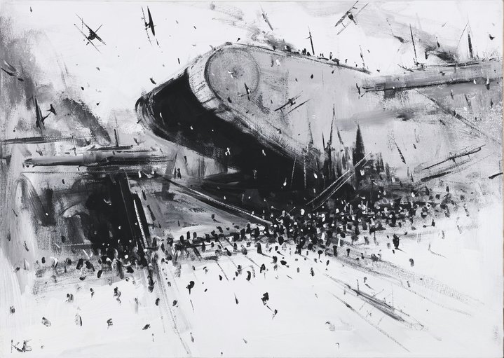war, contemporary art, black and white, graphic art