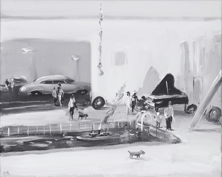 graphic art, contemporary art, interior