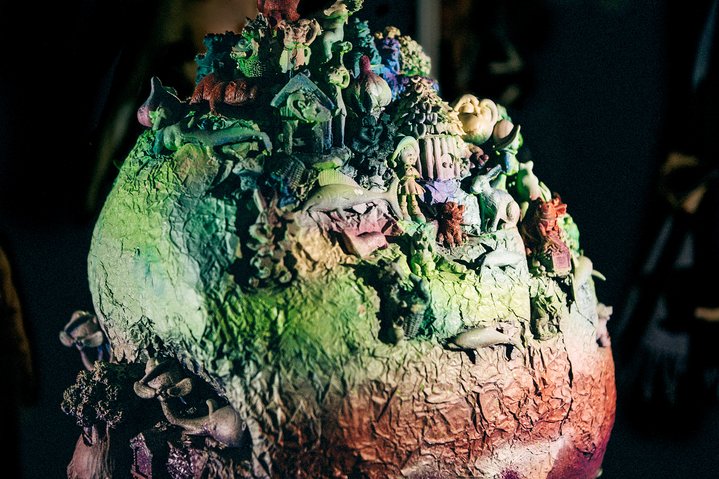 sculpture, mixed media, contemporary art, young artist
