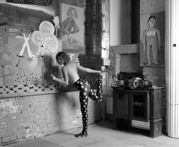 photography, stretch, girl
