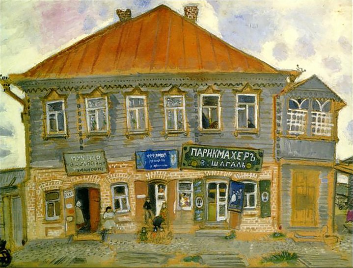 Marc Chagall, russian avant-garde, painting