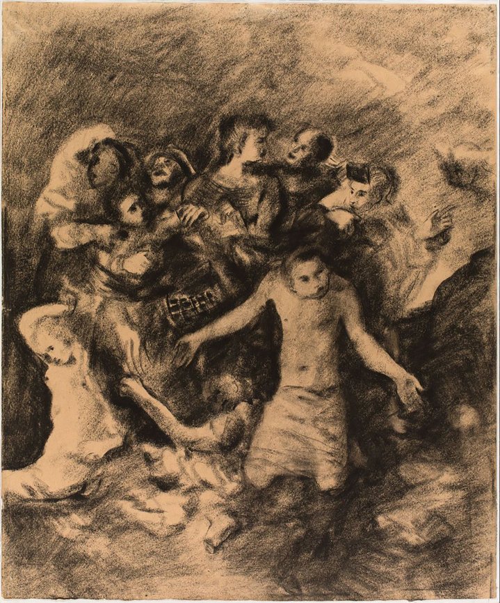 Vasily Chekrygin,  Russian art, drawing