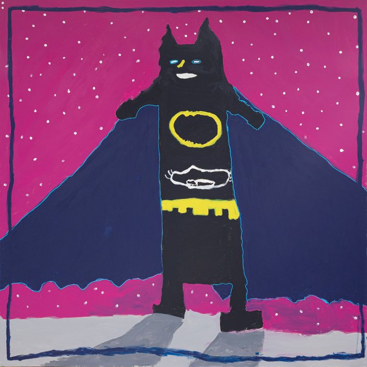 painting, mental conditions, inclusivity, pop art, batman