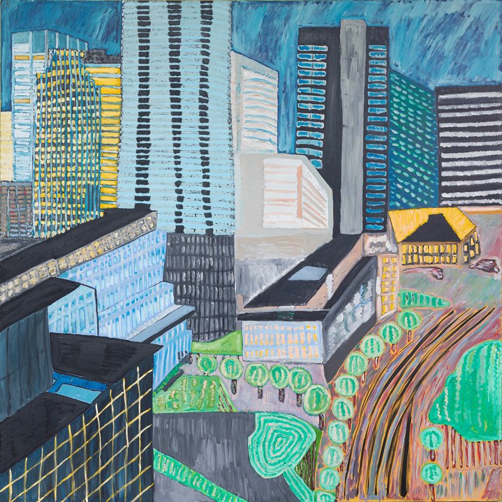 painting, mental conditions, inclusivity, the city