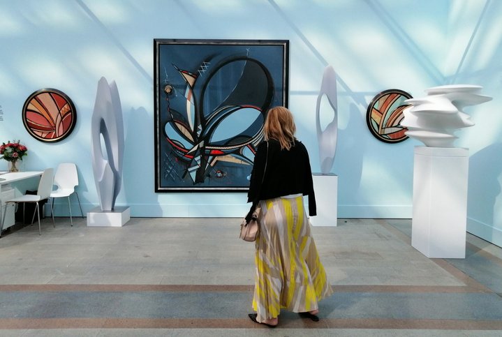 contemporary art, art fair, cosmoscow, Romain Froquet, Daniel Zakh