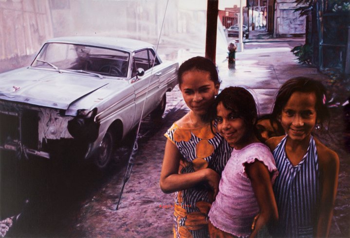 painting, contemporary art, human, children