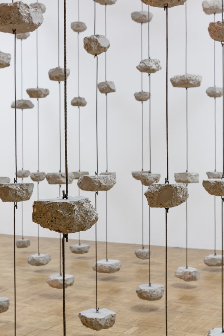 Mona Hatoum, stones, installation