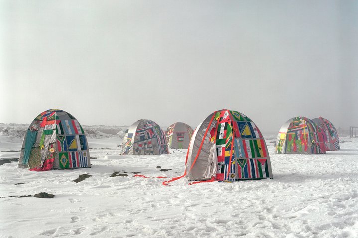 Lucy + Jorge Orta, antarctic, installation