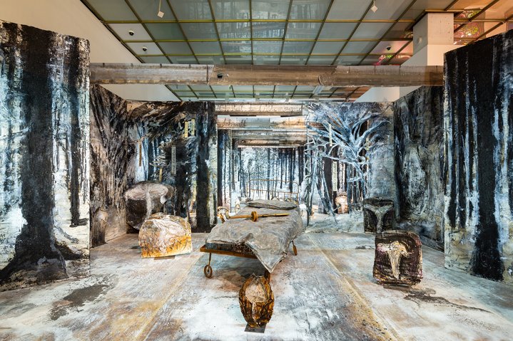 Anselm Kiefer, winterreise, installation