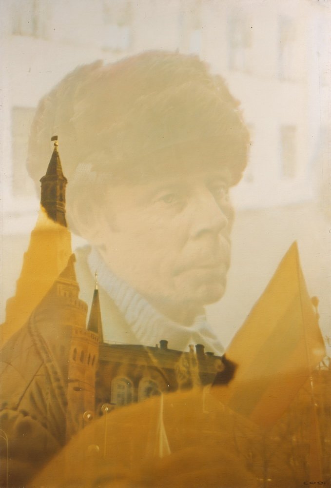 portrait, soviet art, reflection, realism, russian citizen
