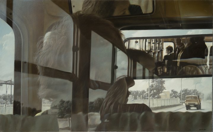 Soviet art, non-conformist art, suburbs, realism