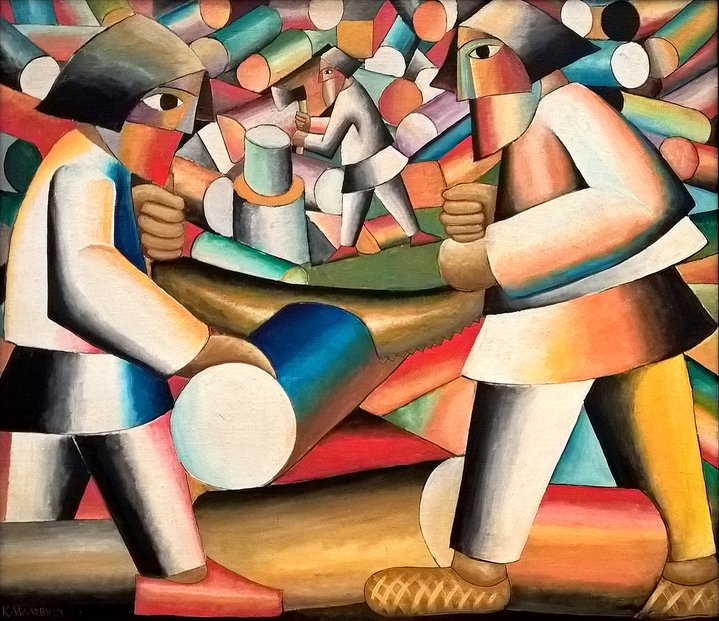 russian avant-garde, fake art, Malevich