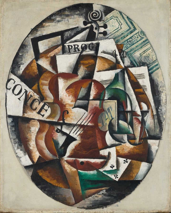 improvisation, abstract art, russian avant-garde, violin