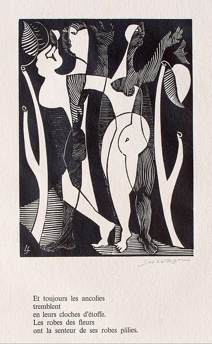 livre d'artiste, graphic art, woodcut