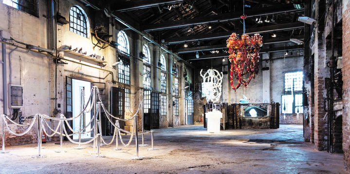 Venice, Murano, glasswork, exhibition