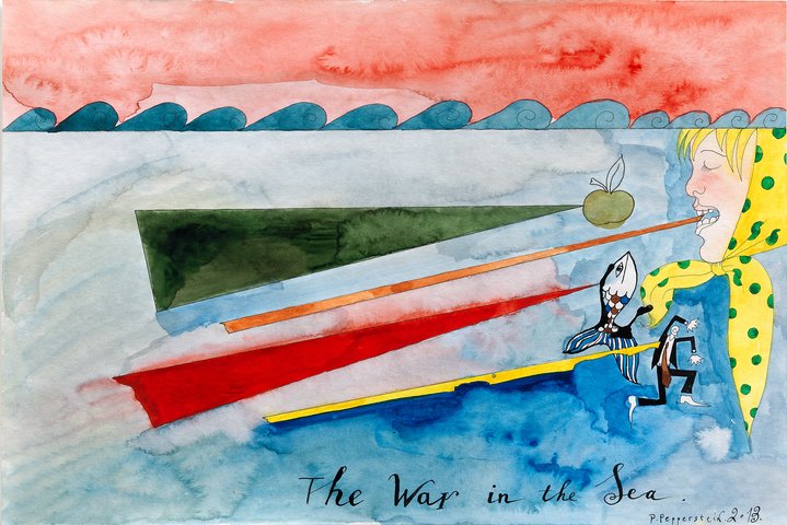 graphic art, Pavel Pepperstein, contemporary art, Guerlain collection