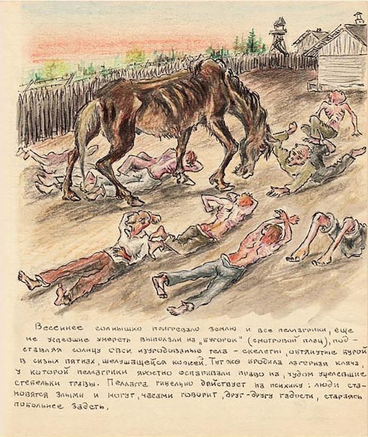 Gulag, prisoner art, repressions, Soviet Union