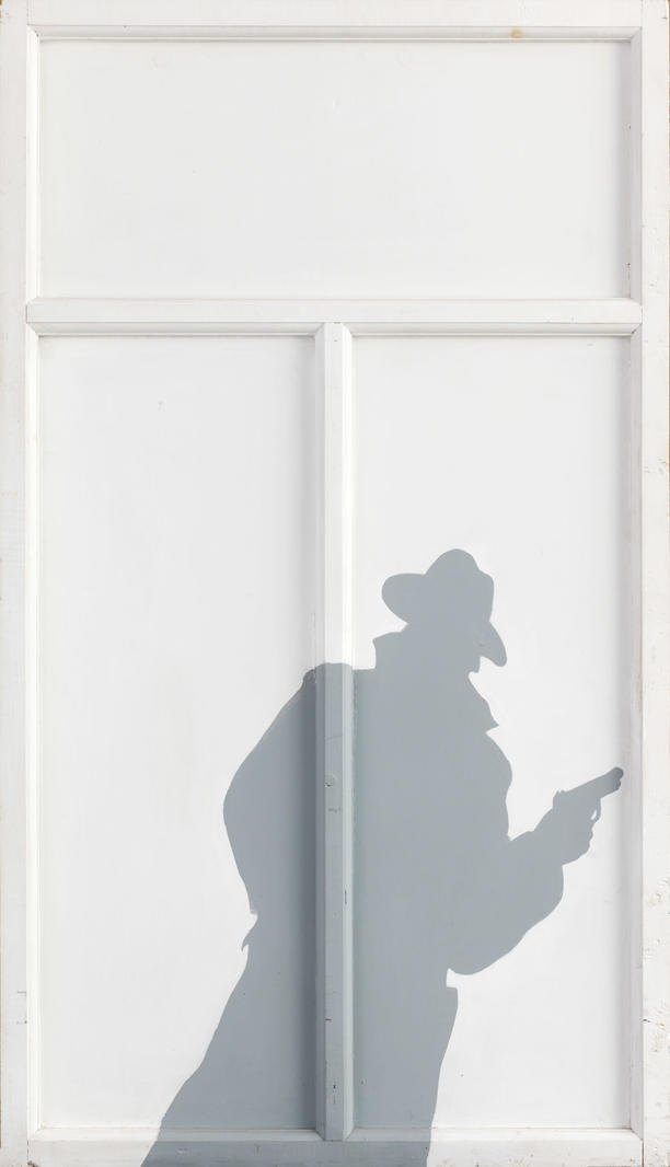 contemporary art, mixed media, window
