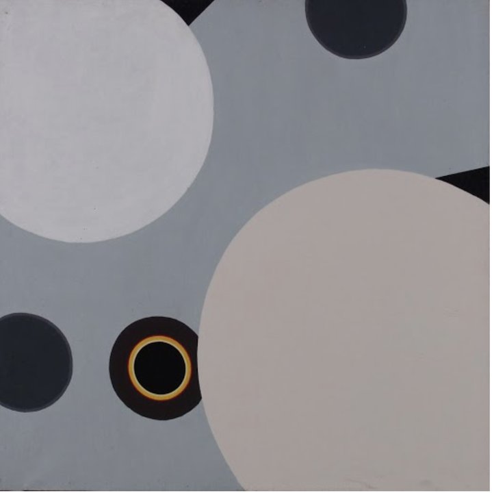 kinetic composition, painting, abstract art