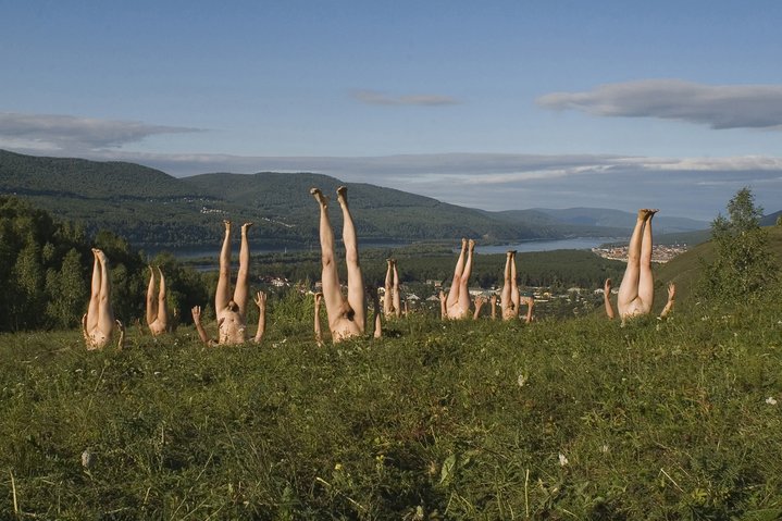 performance, nature, nude, landscape