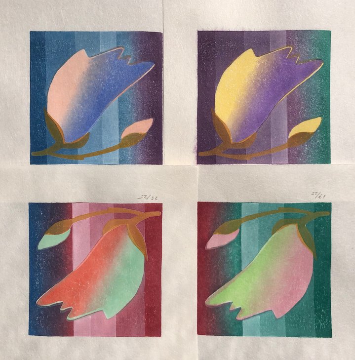 graphic art, pop art, woodcut, kimono, japan