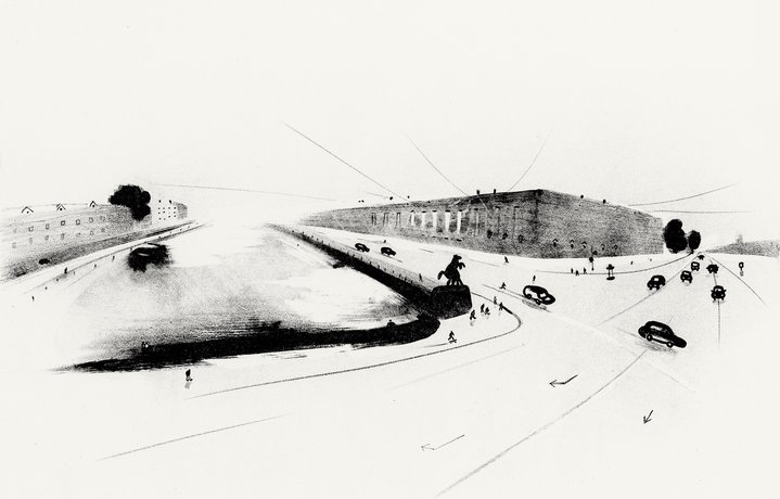 Asya Marakulina, graphic art, lithography