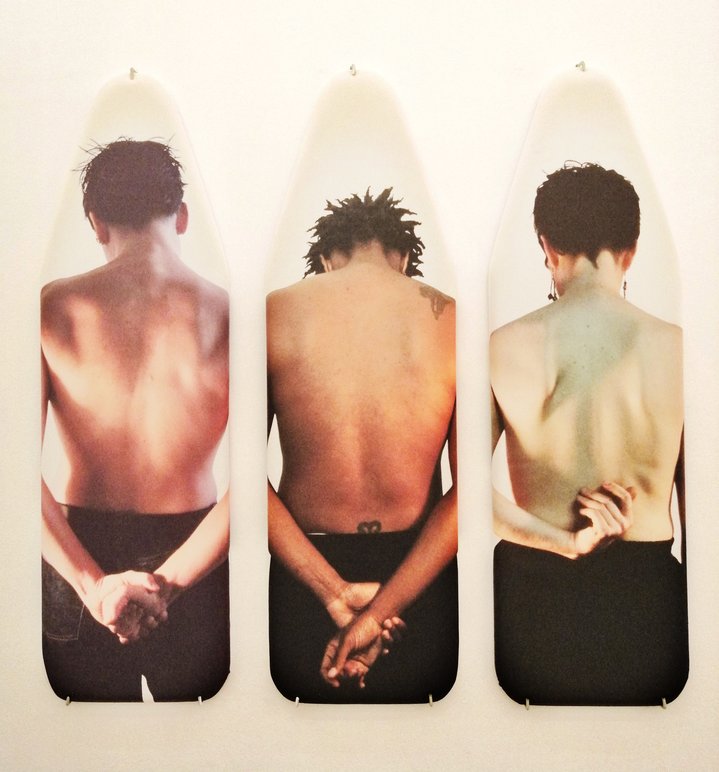 museum, contemporary art, ironing board