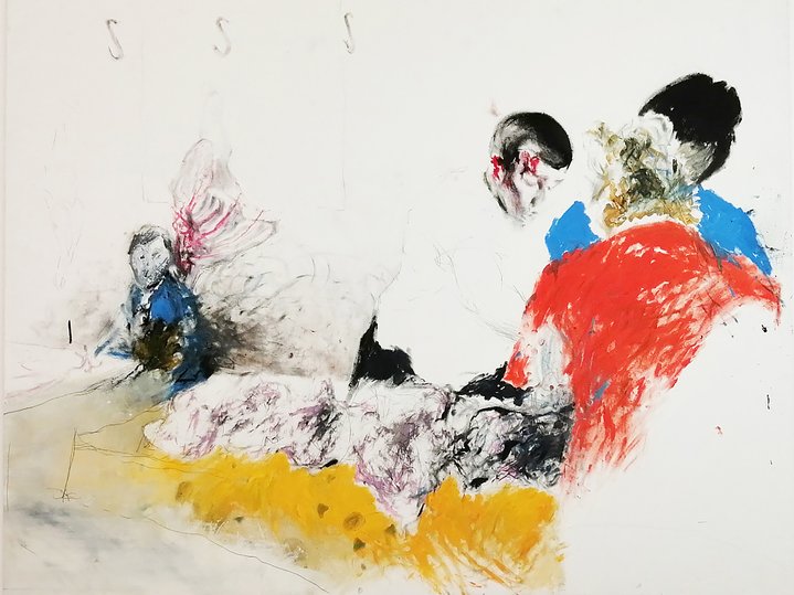 contemporary art, mixed media