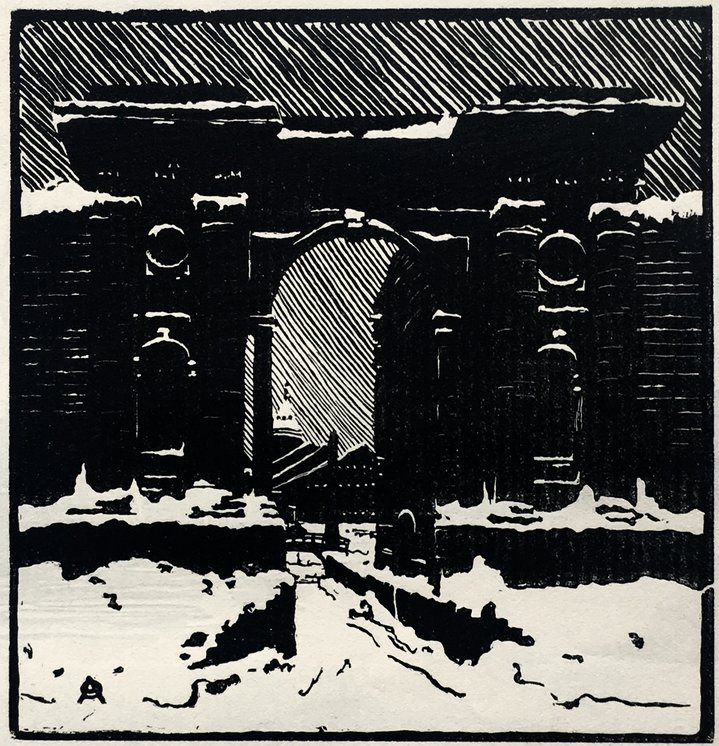 Anna Ostroumova-Lebedeva, graphic art, etching