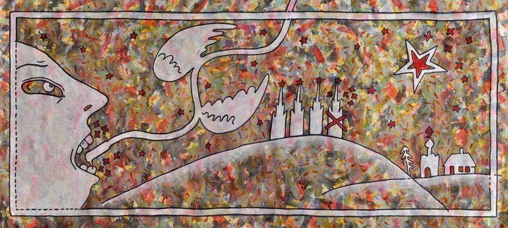 painting, contemporary art, Moscow, Kremlin, 1984
