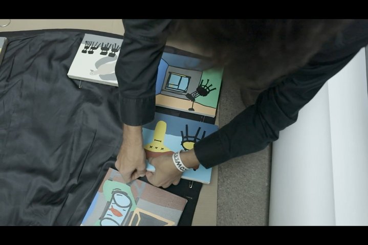 overcoat, gallery, performance