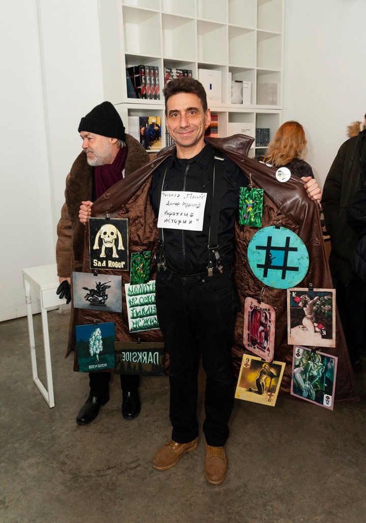 overcoat, gallery, performance