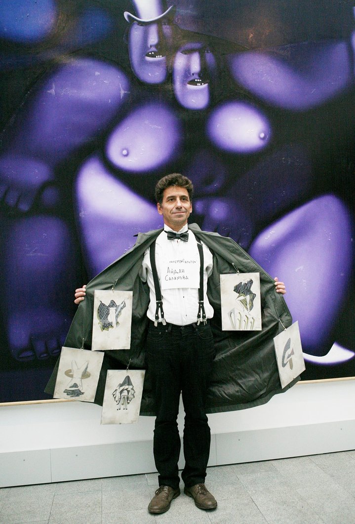 overcoat, gallery, performance