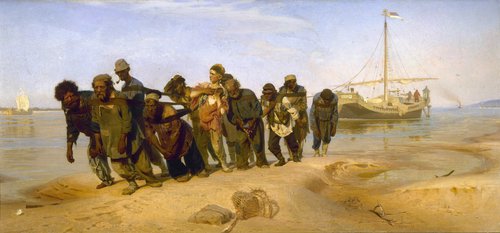 Repin's Boat-Towers keep towing on