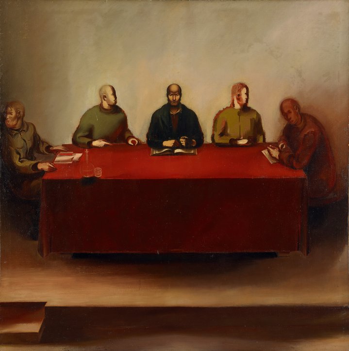 soviet art, tribunal, painting, tretyakov gallery