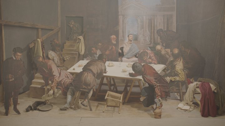 last supper, video art, contemporary art, venice biennale, Dmitry Krymov