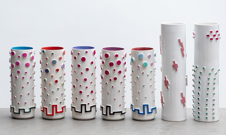 ceramic, vase, decorative art, contemporary art