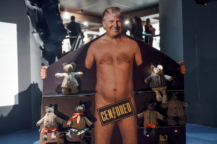 Siberia, contemporary art, Krasnoyarsk, conceptualism, Trump