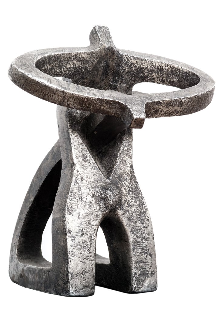 sculpture, abstract, soviet art, aluminium, love