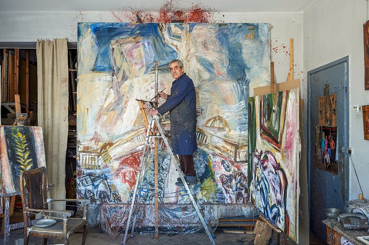artist studio, photography