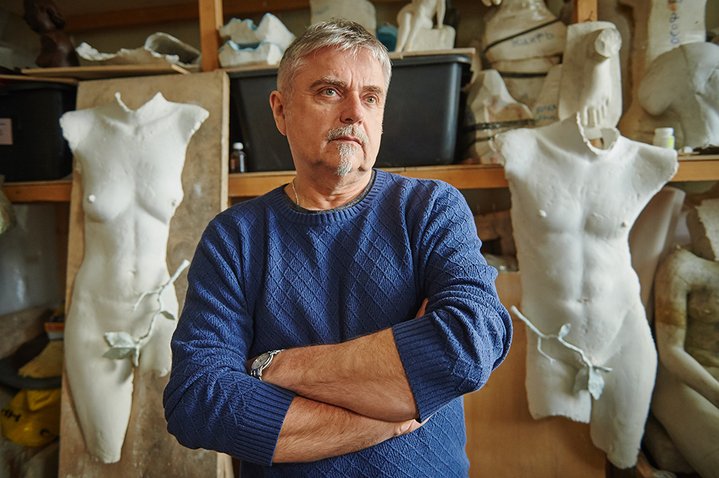 artist studio, photography