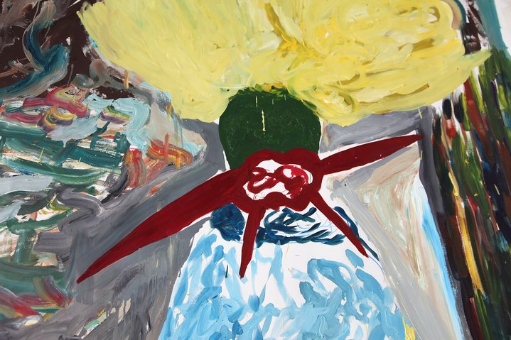 painting, abstract, art residence