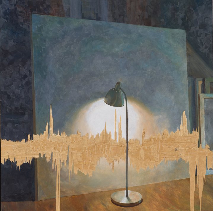light, plywood, painting, russian art
