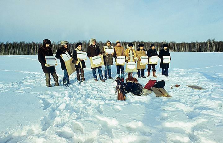 moscow conceptualism, actionism, soviet art, winter