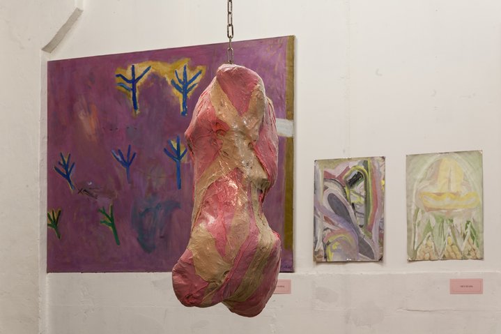 gallery, sculpture, contemporary art, body